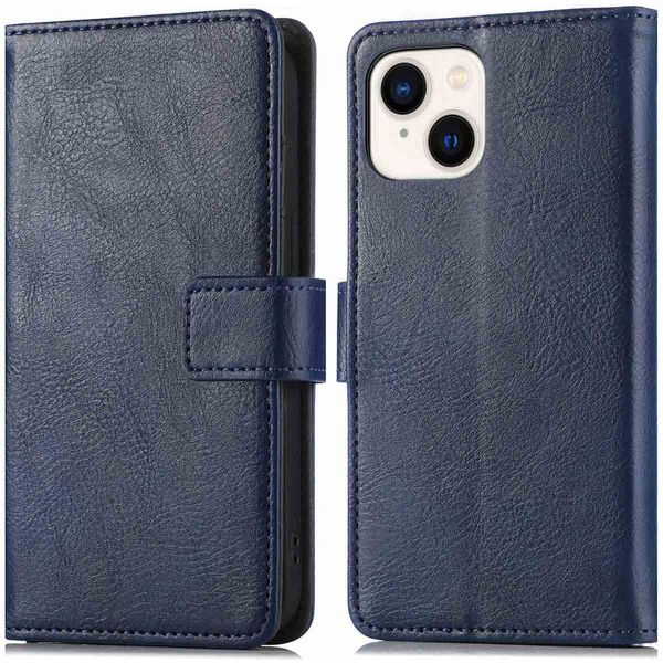Custodia Per Cellulare Imoshion Per Apple Iphone 15 - Cover Flip A Libro - Blu Scuro-image