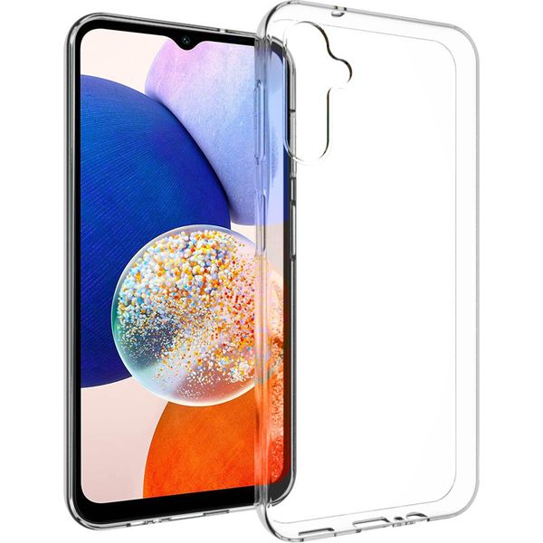 Samsung Galaxy A14/Samsung Galaxy A14 Cover - Silicone - Custodia Morbida Accezz/Copertura Posteriore - Trasparente-image