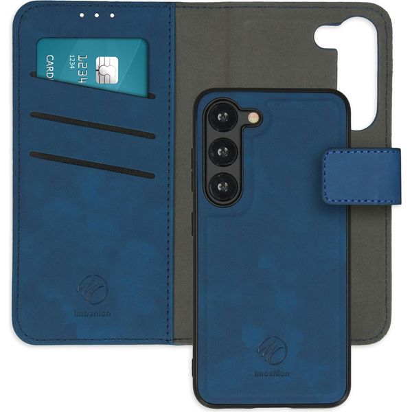 Imoshion Custodia Protettiva Samsung Galaxy S23 Custodia A Libro Custodia Per Cellulare Per Samsung Galaxy S23 - Blu-image