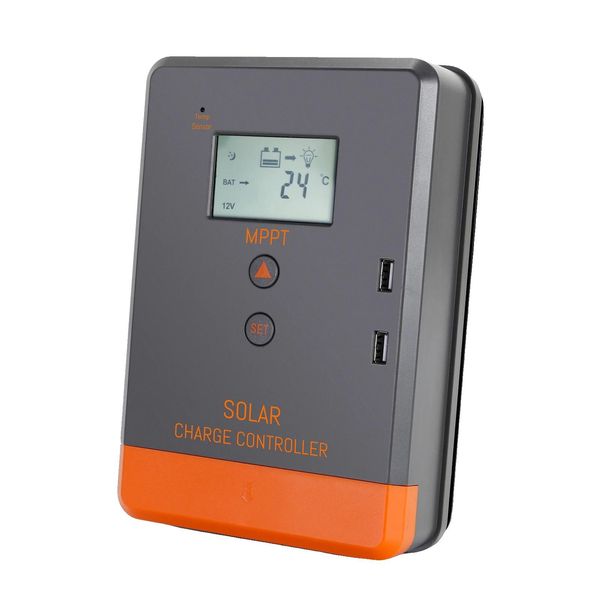 Regolatore Di Carica Solare, Tecnologia Mppt, Display Lcd, Mppt 20A-image