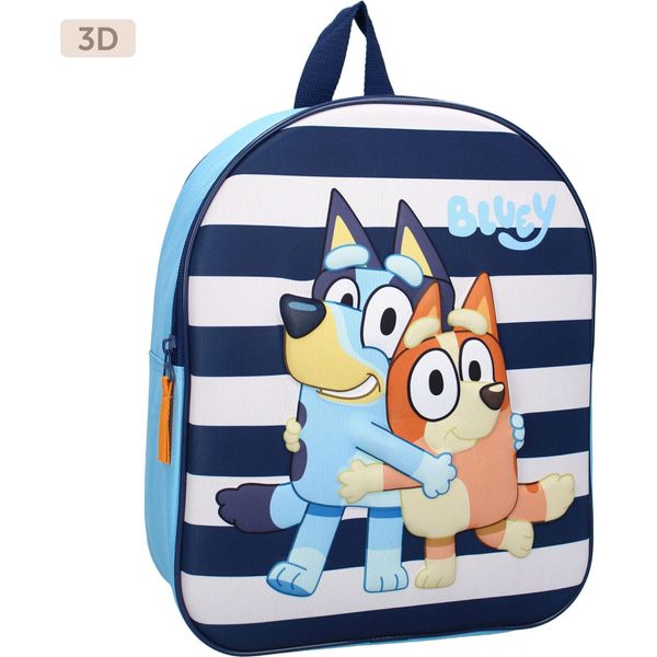 Plecak 3D Bluey Oh Happy Days, 32 Cm, Licencjonowany, 100% Poliester-image