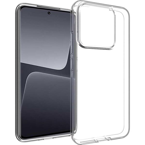 Xiaomi 14 Cover - Silicone - Custodia Morbida Accezz/Copertura Posteriore - Trasparente-image
