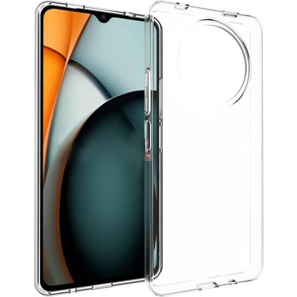 Xiaomi Redmi A3 Cover - Silicone - Custodia Morbida Accezz/Copertura Posteriore - Trasparente-image