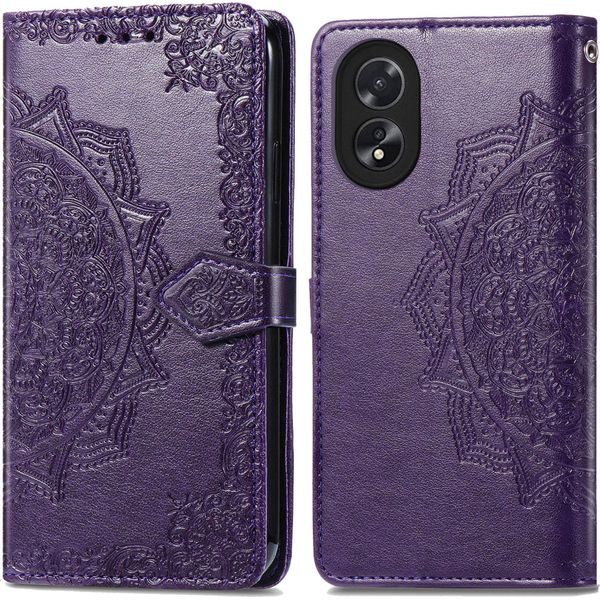 Oppo A38/Oppo A18 Sleeve - Pelle Finta - Flip Cover Imoshion - Viola-image