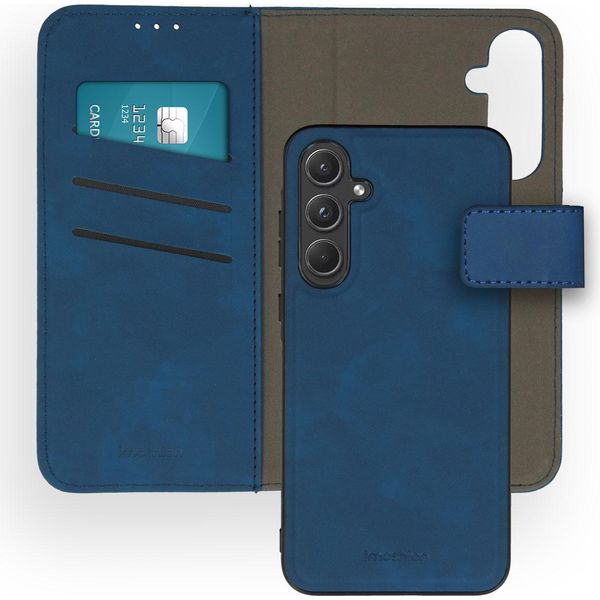 Imoshion Custodia Protettiva Samsung Galaxy A55 (5G) Custodia A Libro Custodia Per Cellulare Per Samsung Galaxy A55 (5G) - Blu-image