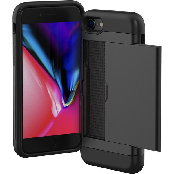 Iphone 7/ Iphone 8/ Iphone Se 2020/ Iphone Se 2022 Custodia - Plastica - Custodia Rigida/Cover Imoshion - Nero-image