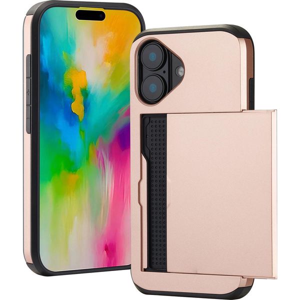 Custodia Per Iphone 16 - Plastica - Custodia Rigida/Cover Imoshion - Oro Rosa-image