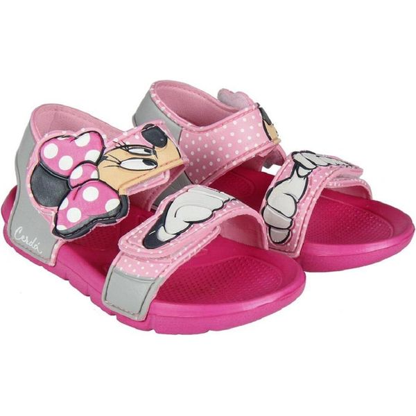 Disney Minnie Mouse Estate Scarpe Sandali Per Bambini Dimensioni 22/23-image