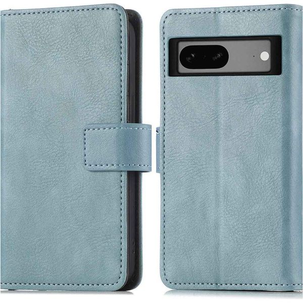 Custodia Per Cellulare Imoshion Per Google Pixel 7A - Cover Flip A Libro - Blu Chiaro-image