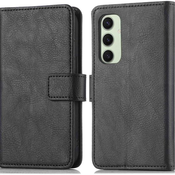Custodia Per Cellulare Imoshion Per Samsung Galaxy S24 Fe - Cover Flip A Libro - Nero-image