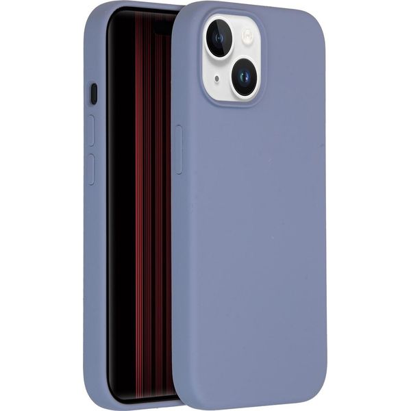 Cover Per Iphone 15 - Silicone - Custodia/Copertura Morbida Accezz - Grigio-image