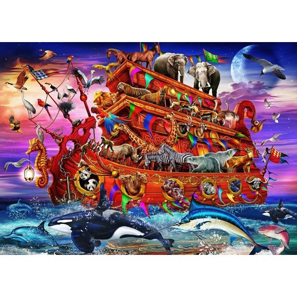 Puzzle Bluebird L'arca - Giocattolo Colorato Da 500 Pezzi-image