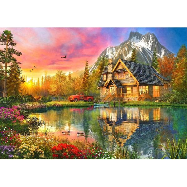 Puzzle Bluebird Puzzlepiel La Baita Di Montagna - 1000 Pezzi-image