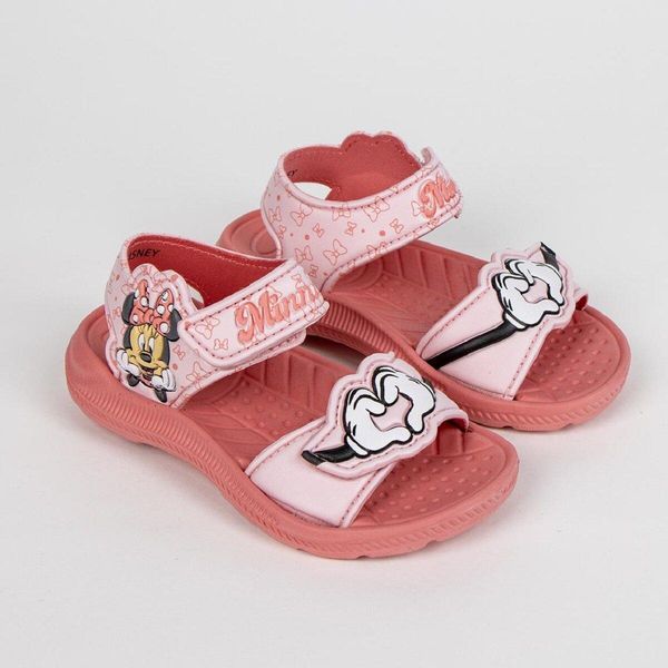 Disney Minnie Mouse Bambini Sandali Luce Estate Scarpe Taglia 28-image