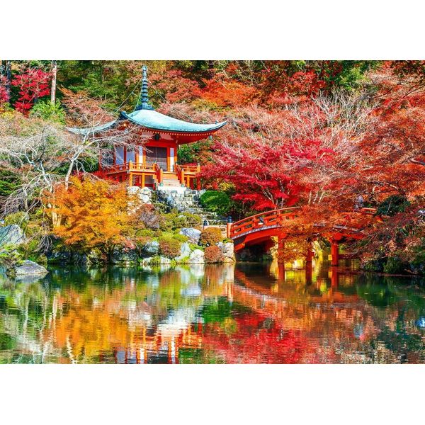 Puzzle Bluebird Tempio Daigo-Ji Automne Kyoto 500 Pezzi-image