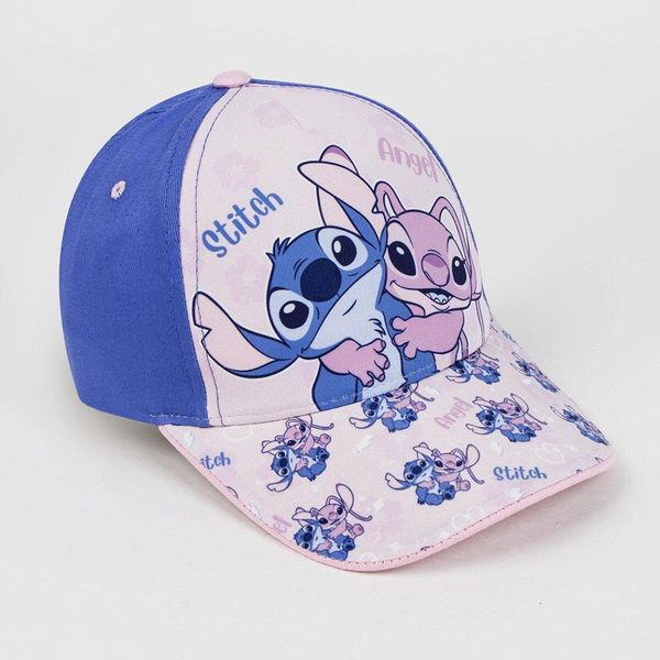 Berretto Estivo Lilo & Stitch - Berretto Per Bambini Con Stampa E Protezione Uv Rosa-image