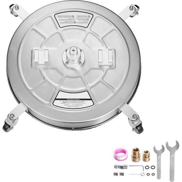 Succebuy Idropulitrice Per Superfici 612 Mm, Max. 276 Bar, Con Maniglie E Ruote-image
