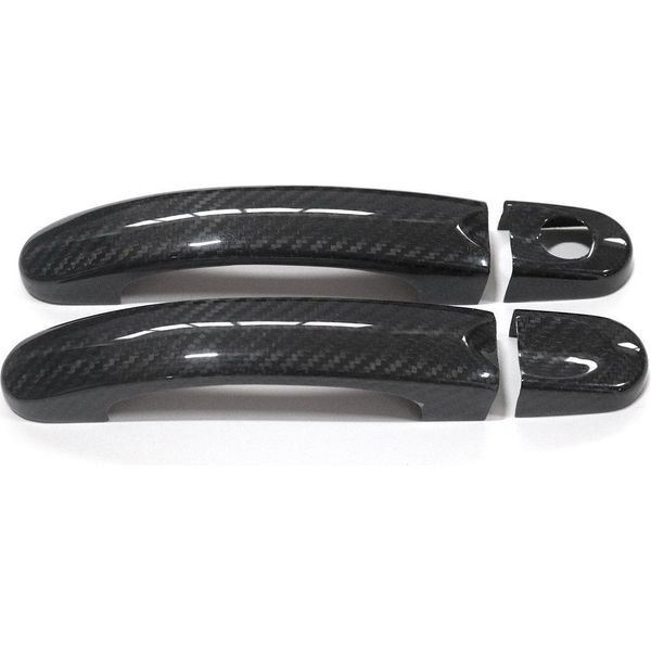 Coprimaniglia Per Vw Transporter T5 2003-2015 Fibra Di Carbonio 4X-image