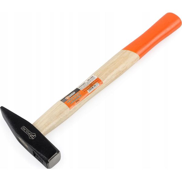 Martello Da Fabbro Polax 300 G - Manico In Legno, Testa In Acciaio Resistente, Ideale Per L'artigianato E La Lavorazione Dei Metalli-image