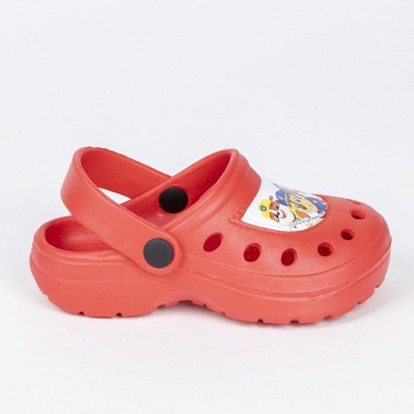 Scarpe Da Bagno Paw Patrol - Pratici Zoccoli Per Bambini Rosso 24/25-image