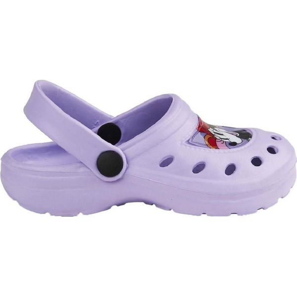 Disney Minnie Mouse Sandali Da Bagno Per Bambini Zoccoli Antiscivolo Per L'estate Viola 24/25-image