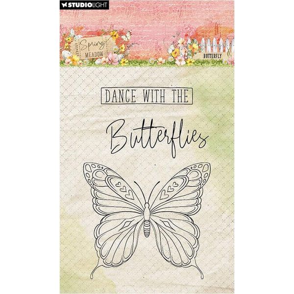 Timbro Trasparente - Studiolight - Farfalla Butterfly-image