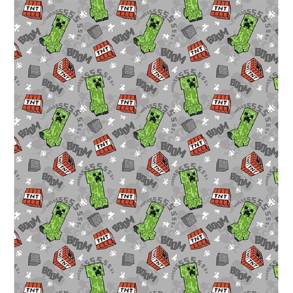 Coperta Di Flanella Minecraft 180X200 Cm - Accogliente Coperta Per La Camera Dei Bambini E Coperte Per Giocatori-image