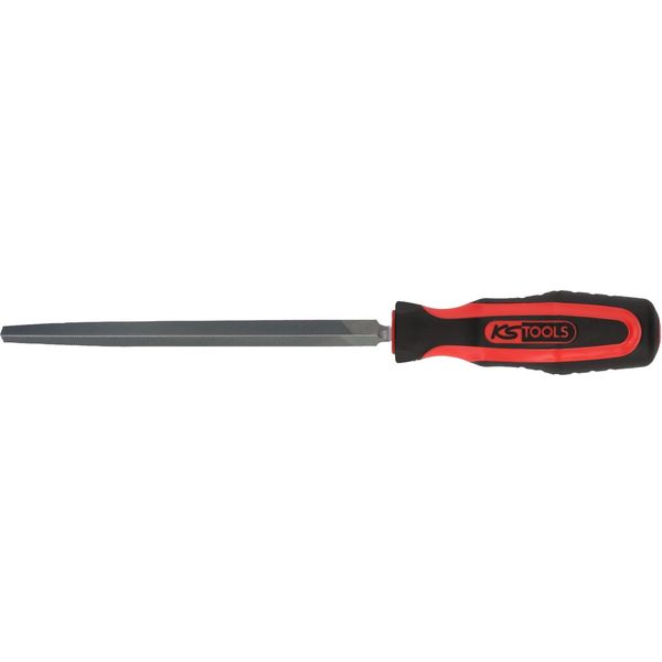 Ks Tools 1570425 Triangular File, Form C, 200Mm, Hie1 Length 320 Mm 1 Pc(S)-image