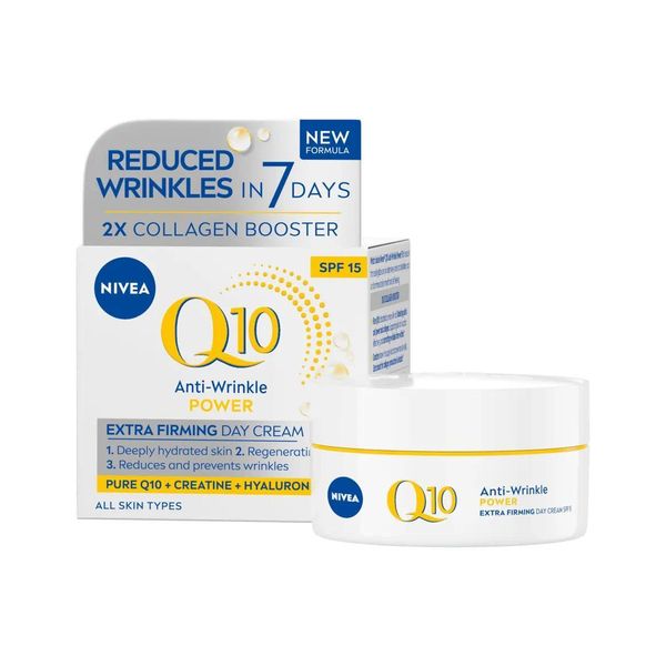 Nivea Q10 Power Crema Giorno Antirughe + Rassodante SPF15 50 Ml-image
