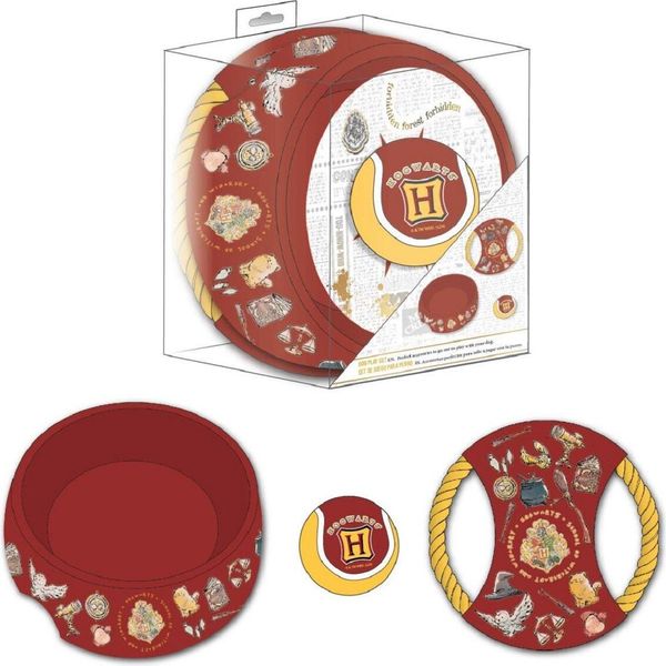 Set Regalo Harry Potter Rosso Scuro 21,0 X 21,0 X 8,8 Cm Cane-image