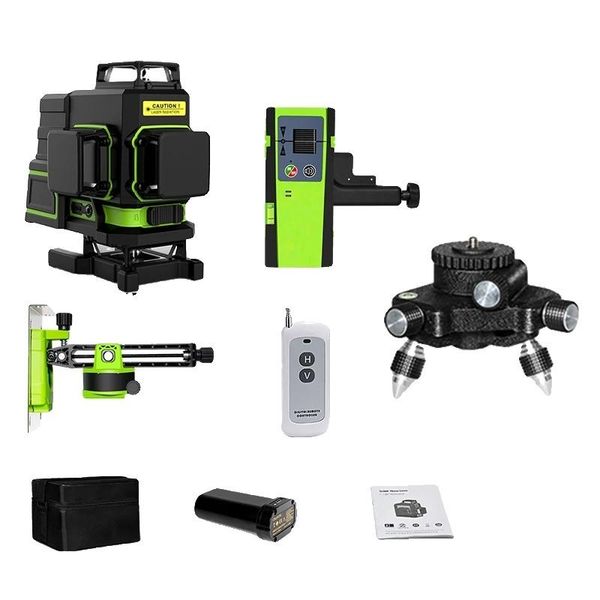 Livella Laser A Raggio Verde, Linee Laser 3D/4D, Funzione Di Autolivellamento, ME16R DC12G BL12-image