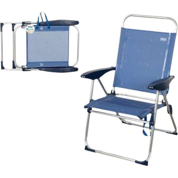 Sedia Da Campeggio Imbottita Active Blue 65 X 60 X 38 Cm-image
