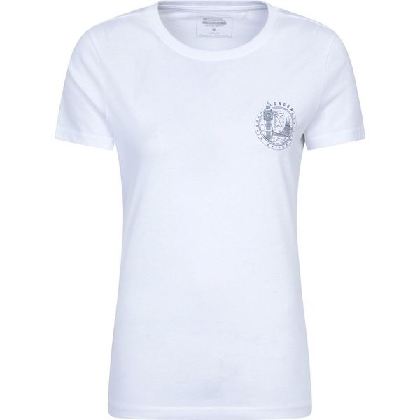 Mountain Warehouse - Maglietta "London"" Da Donna A Maniche Corte MW4477 (38 It) (Bianco)"-image