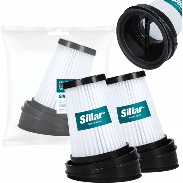 Filtro Hepa Sillar SIL1237 – Set Da 2 Pezzi Per Aspirapolvere Eta, Gorenje E Grundig-image