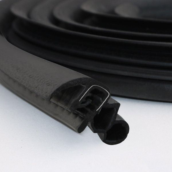 4M Auto Porta Guarnizione Guarnizione In Gomma Protezione Bordo Interno Gomma Universale-image