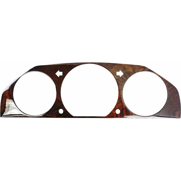 Cornice Tachimetro Copri Tachimetro Per Mercedes Classe E W124 1984-1997 In Legno Di Radica-image