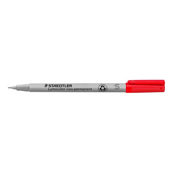 Staedtler® 311-2 Penna A Punta Fine Lumocolor® Universal Pen - Non Permanente, S, Rosso-image