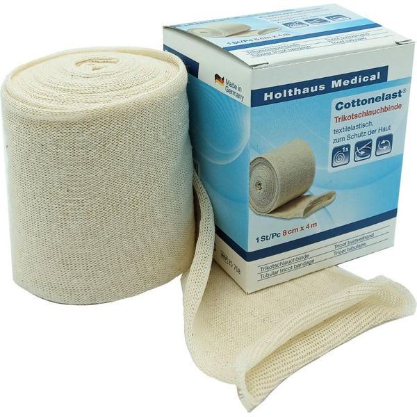 Holthaus Medical Cotoneelast Benda Tricot 10 Cm X 4 M, Confezione Da 1 Pz-image