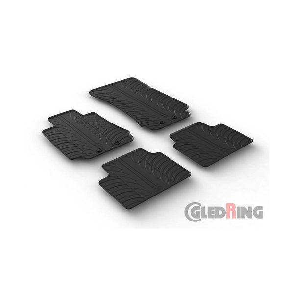 Tappetini In Gomma Per Auto Alfa Romeo Giulia 2016--image