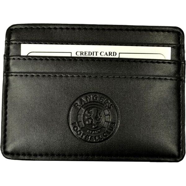 Rangers Fc - Portafoglio In Ecopelle BS3884 (Taglia Unica) (Nero)-image