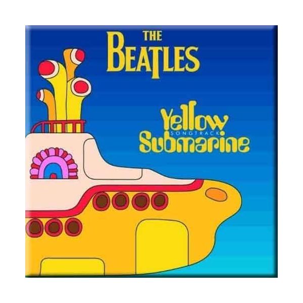 The Beatles - Magnete Da Frigo "Yellow Submarine Songtrack"" RO11192 (Taglia Unica) (Blu/Giallo)"-image