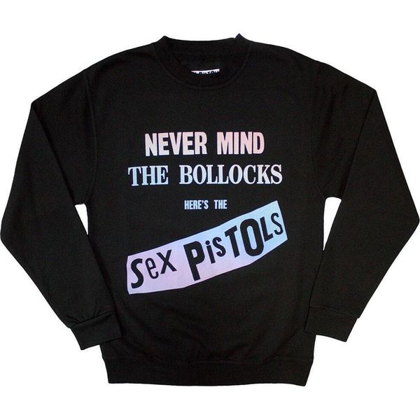 Sex Pistols - Felpa "Never Mind The Bollocks"" Per Uomo/Donna Unisex RO12147 (Xl) (Nero)"-image