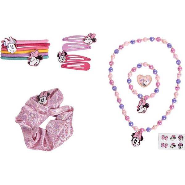 Set Di Accessori Per Capelli Disney Minnie Mouse - Simpatici Gioielli Per Capelli Per Bambini-image