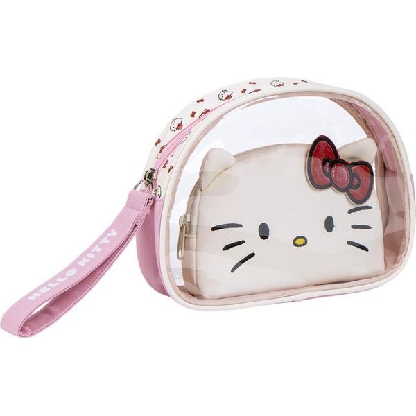 CerdÀè - Zestaw PodróżNy Kosmetyczek Hello Kitty 2 - Oficjalny Produkt Licenciowany-image