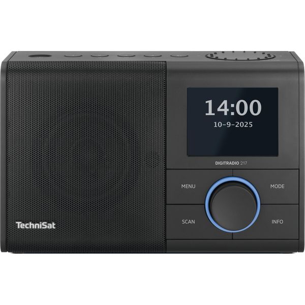 Technisat Digitradio 217 - Radio Dab+ Portatile (Fm, Bluetooth, Sveglia)-image