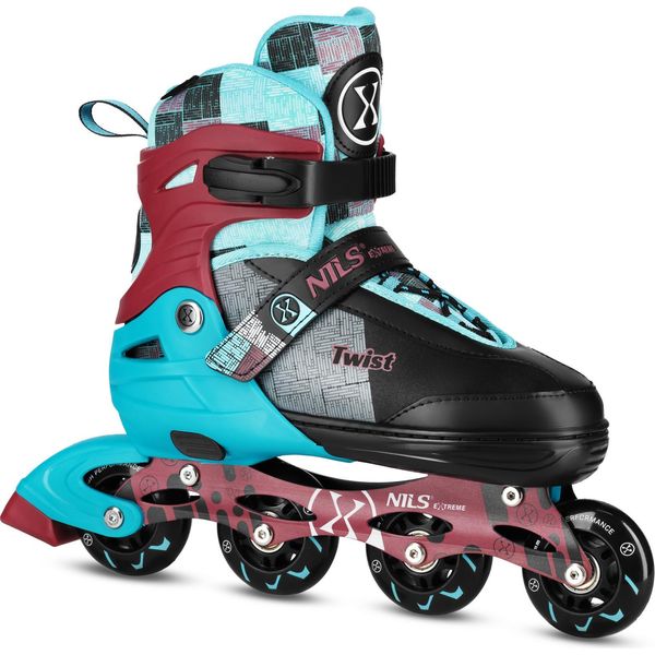 Pattini A Rotelle Nils Extreme NA13810 Blu-image