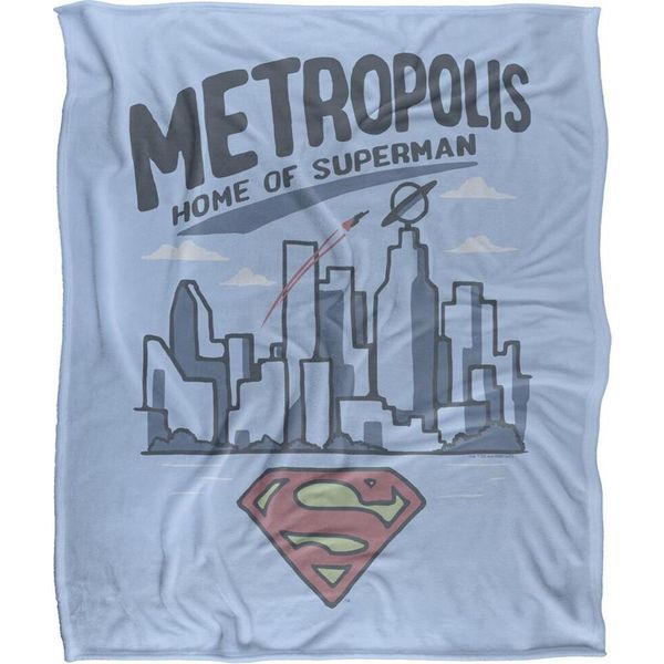Superman - Coperta "Metropolis"" TV18964 (Taglia Unica) (Multicolore)"-image