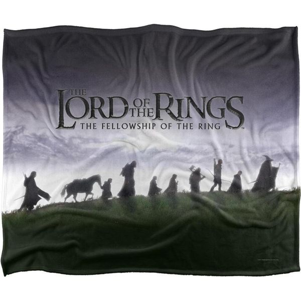 Il Signore Degli Anelli - Coperta "Fellowship"", Silhouette TV18878 (Taglia Unica) (A Colori)"-image