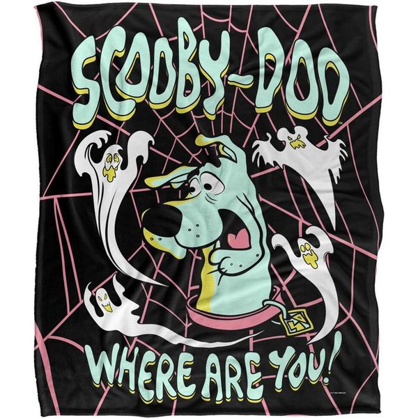 Scooby Doo - Coperta, Fantasmi TV18886 (Taglia Unica) (Colorato)-image