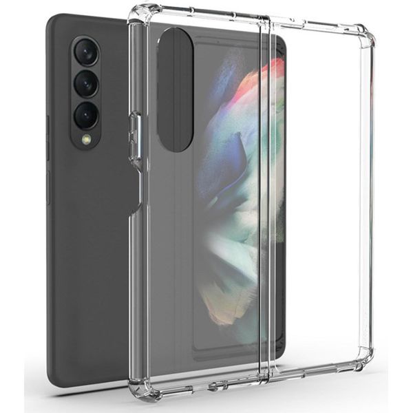 Custodia Per Samsung Galaxy Z Fold 3 5G - Custodia Trasparente Antiurto Per Telefoni Cellulari Custodia Protettiva Antigraffio Ultra Sottile Phonillico-image